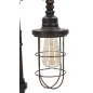 LAMPA STOŁOWA MANHATTAN/CAGE 27x27x56 cm